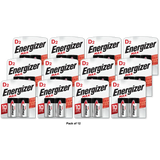 Energizer Max D Alkaline Batteries D 5.8Oz (Pack of 12)