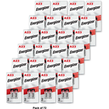 Energizer Mercury Free Alkaline Battery # A23Bpz-2 12 Volt 0.63Oz (Pack of 72)