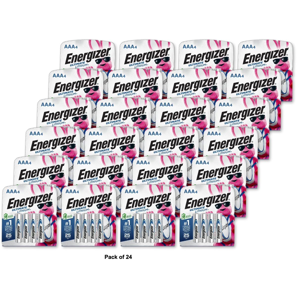 Energizer Ultimate Lithium Aaa Batteries 0.16Oz (Pack Of 24)