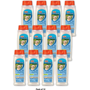 Hartz Ultra Guard Rid Flea and Tick Oatmeal Dog Shampoo 18Oz (Pack of 12)