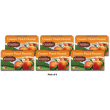 Celestial Seasonings Herbal Tea Country Peach Passion 20 Tea Bags 1.4Oz (Pack Of 6)