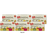 Celestial Seasonings Herbal Tea Sampler With 5 Flavors20 Bags 1.1Oz (Pack Of 6)