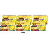 Celestial Seasonings Lemon Zinger Caffeine Free Natural Herb Tea 20 Bags 1.7Oz (Pack Of 6)