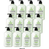 Hempz Exotic Green Tea and Asian Pear Herbal Body Moisturizer 17Oz (Pack of 12)