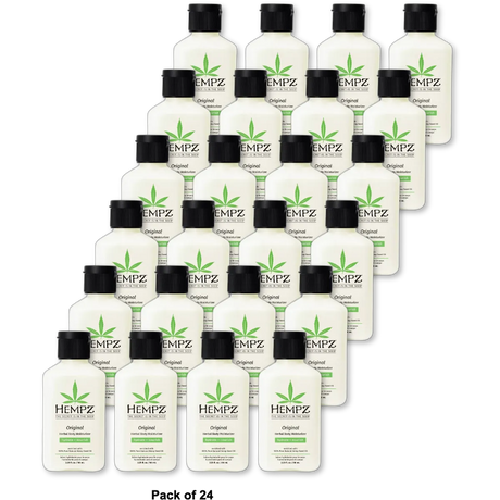 Hempz Original Herbal Moisturizing Body Lotion 2.25Oz (Pack of 24)