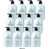 Hempz Triple Moisturizer Herbal Whipped Body Creme 17Oz (Pack of 12)