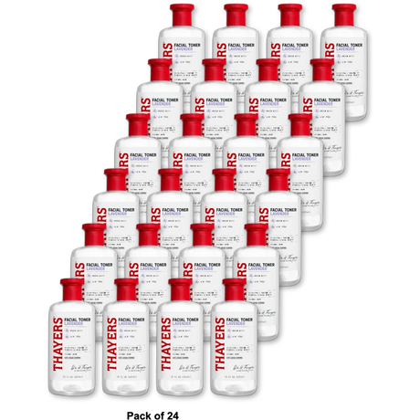 Thayers Witch Hazel Alcohol-Free Toner With Aloe Vera Lavender 12Oz (Pack of 24)