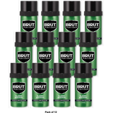 Brut Classic Round Soild Deodorant for Men 2.7Oz (Pack of 12)