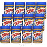Skippy Super Chunk Peanut Butter 16.3Oz (Pack of 12)