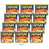 Spam Less Sodium Lunch Meat 12Oz (Pack of 12)