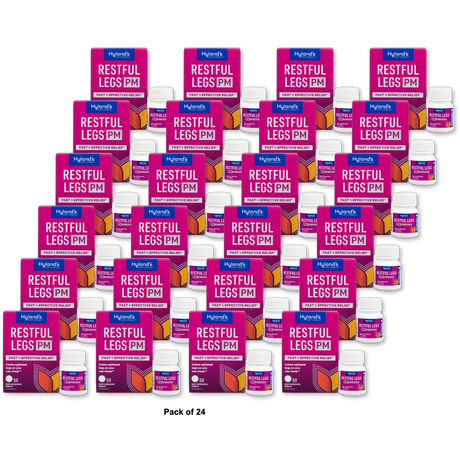 Hyland's Restful Legs PM Quick Dissolving Tablets50 Ea 2.46Oz (Pack of 24)