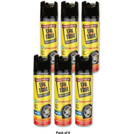 Fix-A-Flat Tire Inflator For Large Tires 20Oz (Pack of 6)