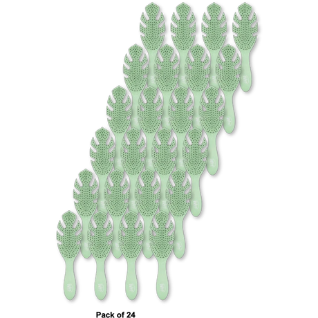 Wet Brush Go Green Hair Detangler Brush Green 4.16Oz (Pack of 24)