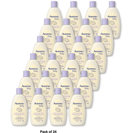 Aveeno Calming Comfort Baby Bath Lavender And Vanilla 8Oz (Pack of 24)