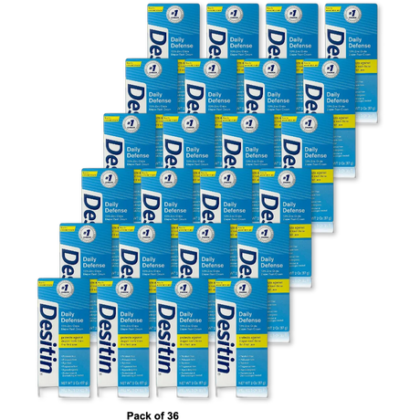 Desitin Rapid Relief Creamy Diaper Rash Ointment 2Oz (Pack of 36)
