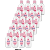 Johnson And Johnson Baby Oil For Baby Skin Care 3Oz (Pack of 48)