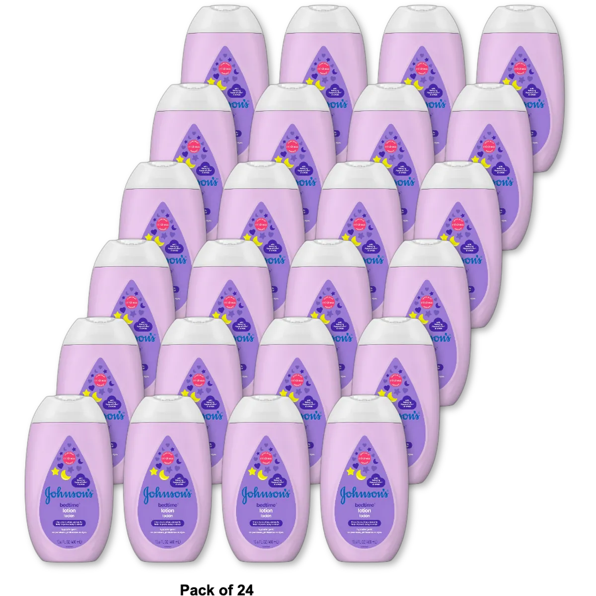 Johnsons Baby Bedtime Lotion 13.6Oz (Pack of 24)