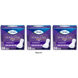 Tena Incontinence Overnight Absorbency Pads For Woman Long 48Oz (Pack of 3)