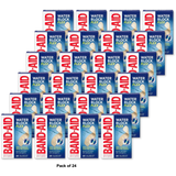 Band Aid Water Block Adhesive Bandages 0.63Oz (Pack Of 24)