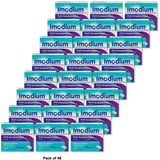 Imodium Multi-Symptom Relief Caplets 0.96Oz (Pack of 48)