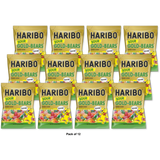 Haribo Gold Bears Sour Gummi Candy 4.5Oz (Pack of 12)