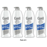 Curel Daily Healing Body Lotion for Dry Skin 13Oz (Pack of 4)