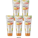 Jergens Energizing Sweet Citrus Essential Oil Body Butter Moisturizer 7Oz (Pack of 5)