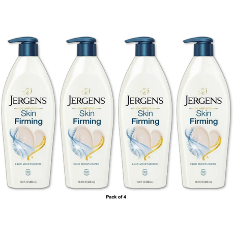 Jergens Skin Firming Moisturizing Lotion 16.8Oz (Pack of 4)