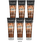 John Frieda Brillant Brunette Light Reflecting Moisturizing Conditioner Chestnut To Espresso 8.45Oz (Pack of 6)