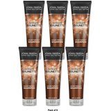 John Frieda Brilliant Brunette Shine Release Moisturizing Shampoo Chestnut To Espresso 8.45Oz (Pack of 6)