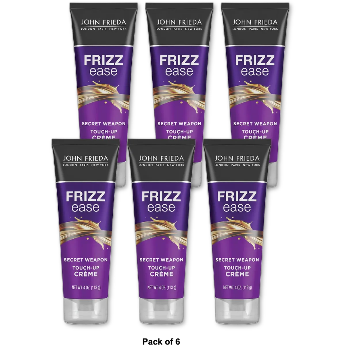 John Frieda Frizz Ease Touch Up Creme 4Oz (Pack of 6)