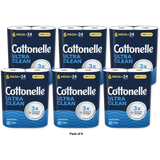 Cottonelle Ultra Comfort Care Clean Strong Toilet Paper 29.6Oz (Pack of 6)