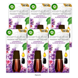 Air Wick Essential Mist Lavender & Almond Blossom Air Freshener Refill 0.67Oz (Pack Of 6)