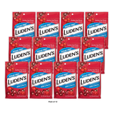 Ludens Oral Demulcant Great Tasting Throat Drops Wild Cherry25 Drops 6.74oz (Pack of 12)
