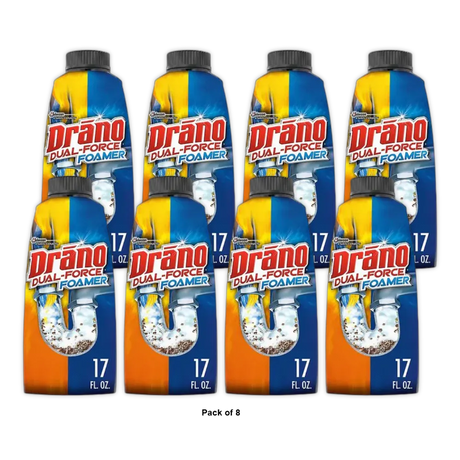 Drano Professional Strength Foamer Clog Remover17Oz 8 Pack (Pack of 8)