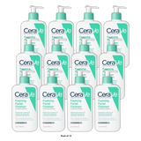 CeraVe Foaming Facial Cleanser 12 oz (Pack of 12)
