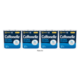 Cottonelle Ultra Cleancare Toilet Paper 12 Rolls 0.06Oz (Pack Of 4)