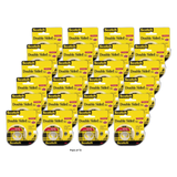 3M Scotch Permanent Double-Sided Stick Tape 0.5in x 450in 6.24Oz (Pack of 72)