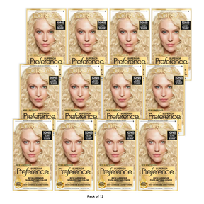 Loreal Superior Preference Hair Color 10Nb Ultimate Natural Blonde 8Oz (Pack Of 12)