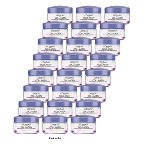 Loreal Paris Collagen Moisture Filler Facial Day and Night Cream 1.7Oz (Pack of 24)