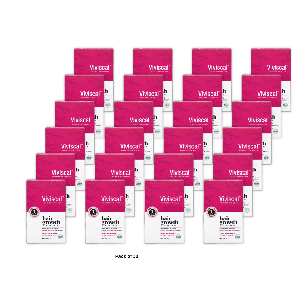 Viviscal Promotes Hair Growth Clinically Proven Dietary Supplement 2.12Oz (Pack of 30)