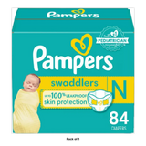 Pampers Swaddlers Newborn Diaper Size 0 66.4Oz (Pack of 1)