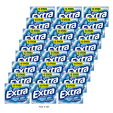 Wrigleys Extra Sugar Free Chewing gum Peppermint 1.57Oz (Pack of 120)