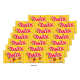 Twix Fun Size Caramel Chocolate Cookie Bars 10.83Oz (Pack of 20)