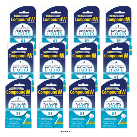 Compound W Liquid Wart Remover 0.31Oz (Pack Of 12)