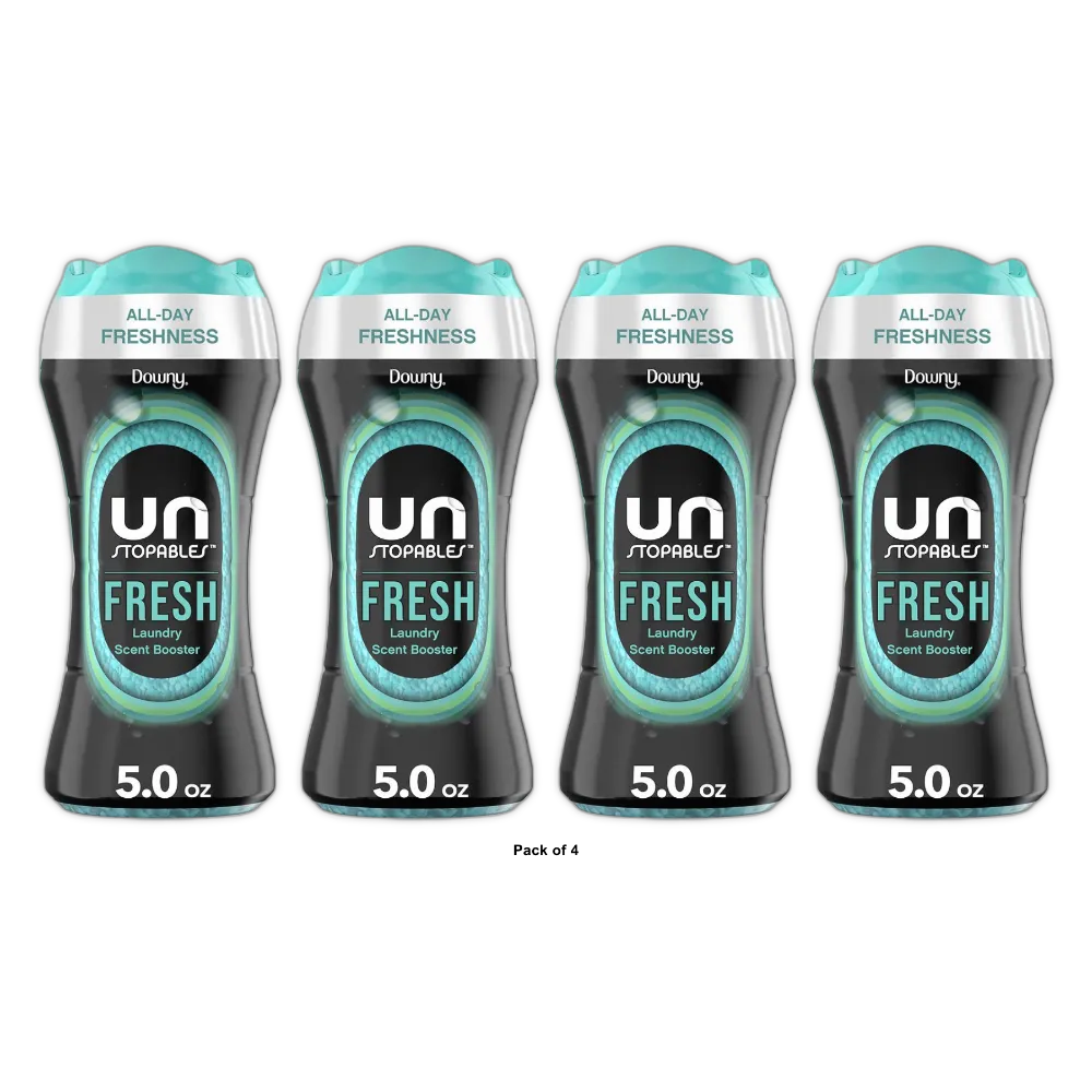 Downy Unstopables Fresh Scent 5 oz (Pack of 4)