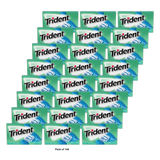 Trident Minty Sweet Twist Sugar Free Gum 14Ct 1.13Oz (Pack of 144)