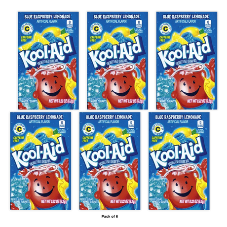 Kool-Aid Packets Blue Raspberry 4x48 0.22oz (Pack of 192)