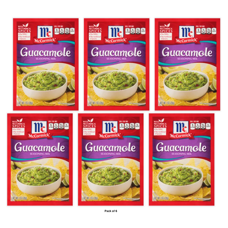 Mccormick Guacamole Mix Mixed Spices & Seasonings 1Oz (Pack Of 12)