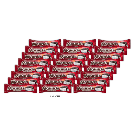 Hersheys Mounds Dark Chocolate And Coconut Candy Bar 1.76Oz (Pack of 288)